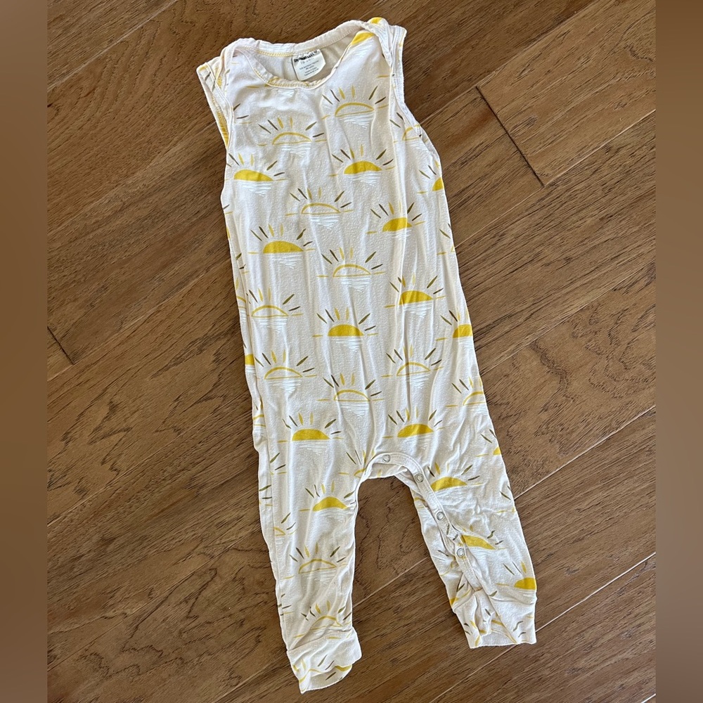 Spearmint Love Sand Sun Sleeveless Romper